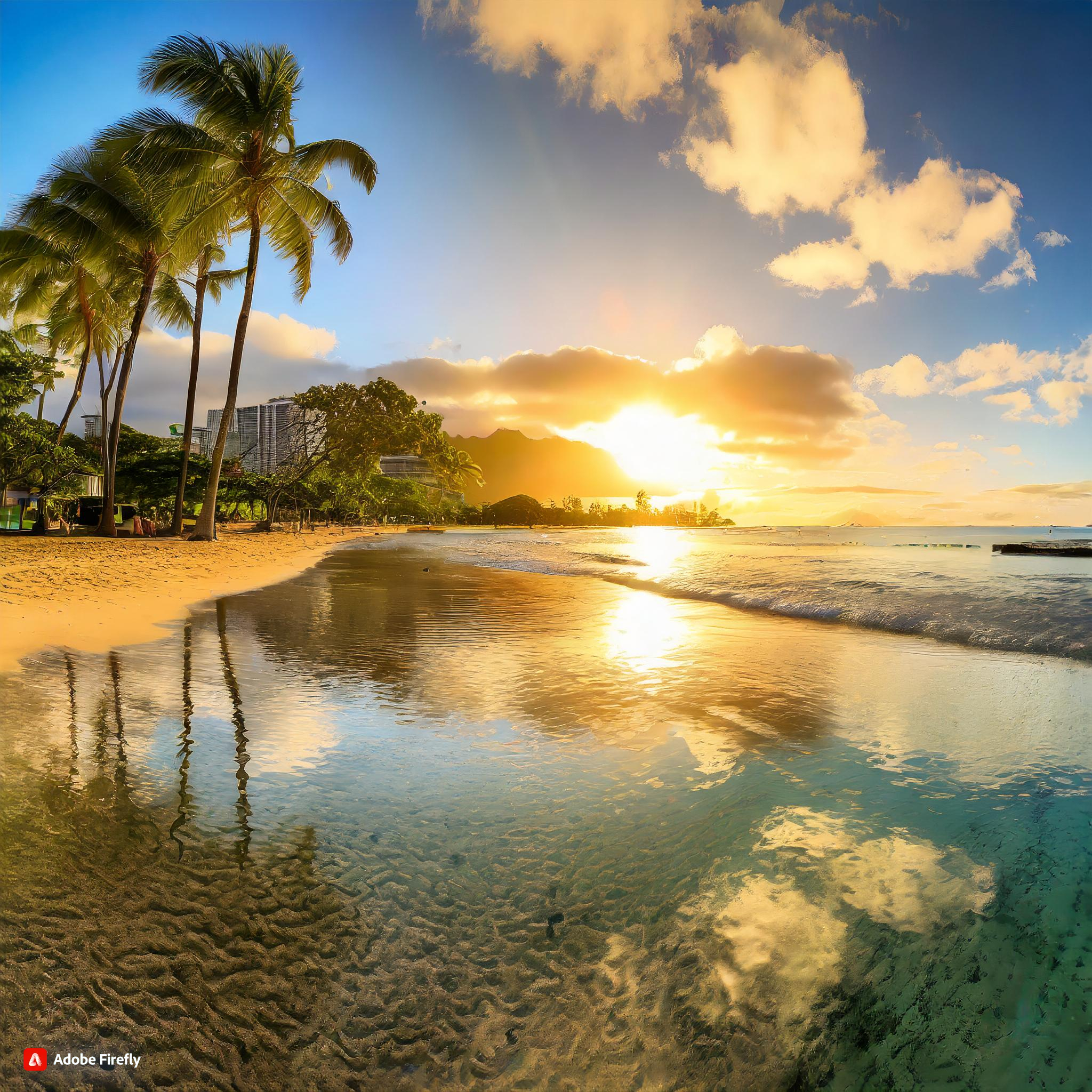 Hawaii ala moana beach park